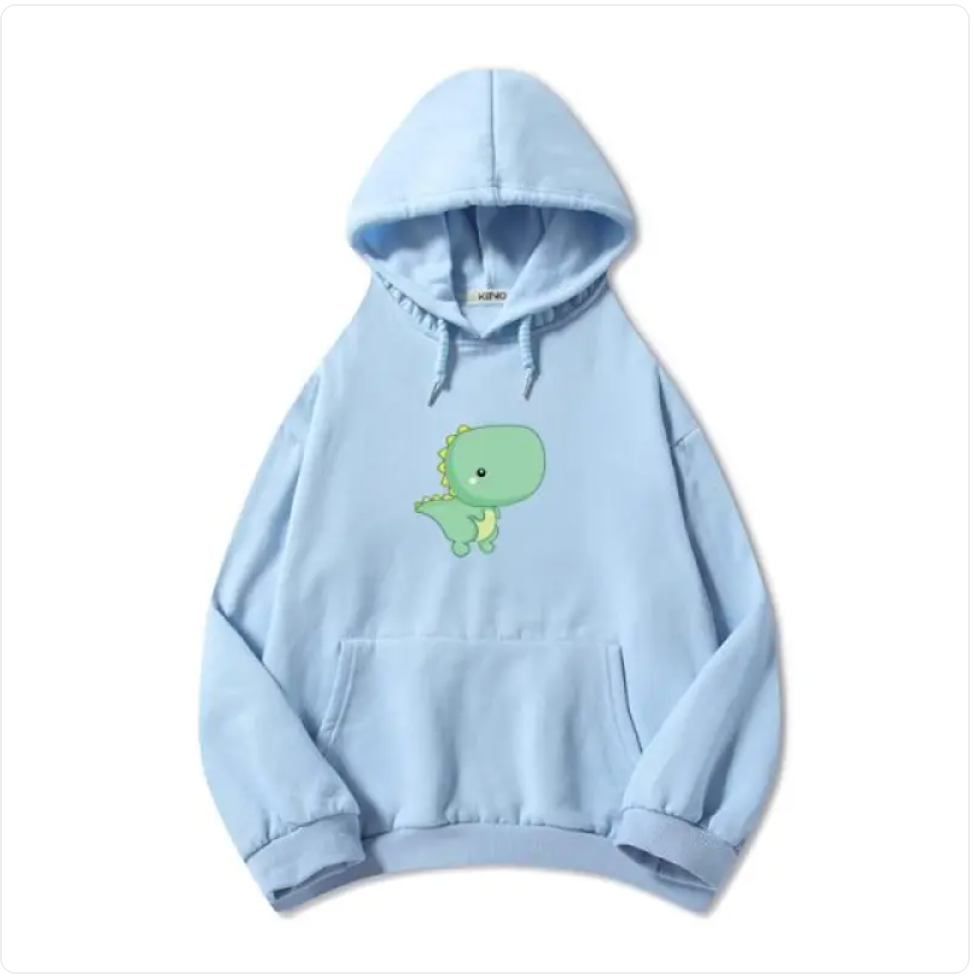 Men's Loose Fit Dinosaur Hoodie