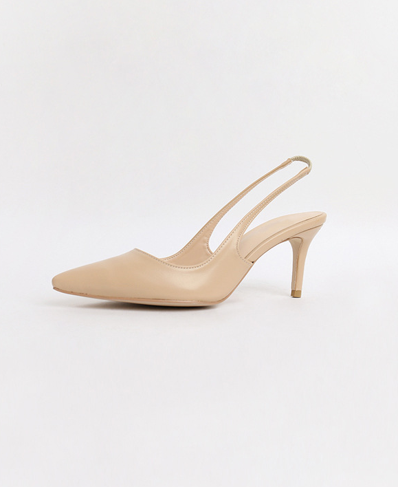 Stiletto Heels with Pointed Toe and Hollow Design