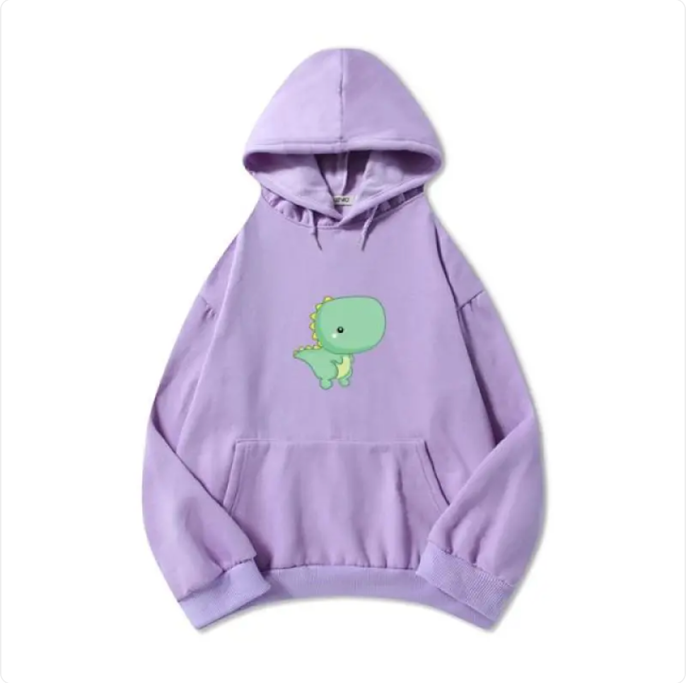 Men's Loose Fit Dinosaur Hoodie